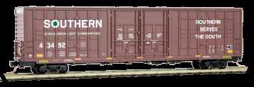 The railroad merged with Northern Pacific to become Burlington Northern in 1970. NEW CORED-THROUGH ROOFWALK AND ETCHED METAL BRAKE PLATFORM #103 00 080...$30.