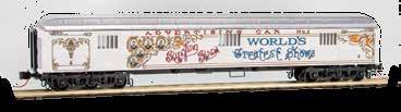 95 Pre-orders were taken for these in October 2017 Ringling Bros. Ad Car #3 Road Number #1 Throughout the years Ringling Bros.