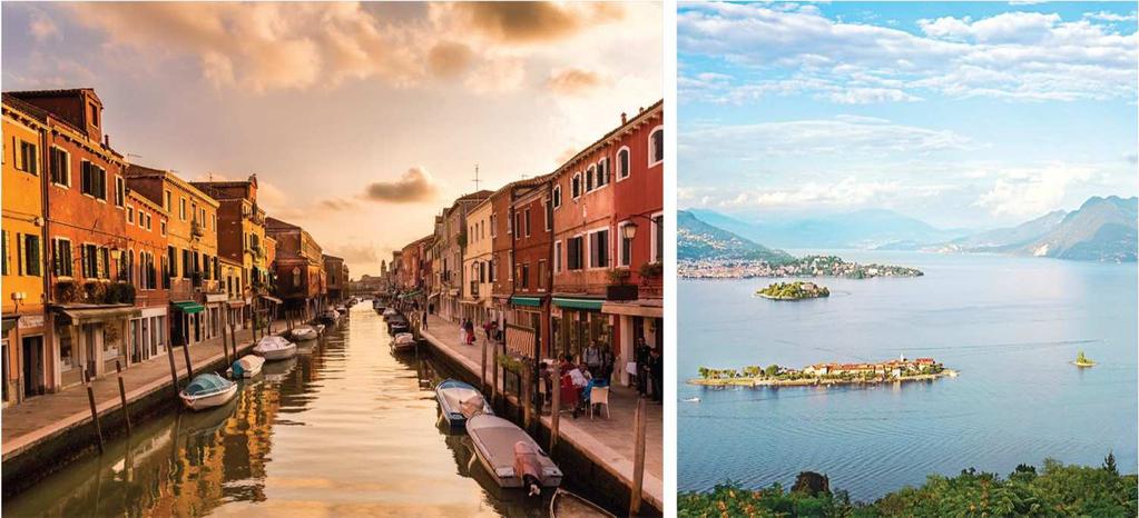 Collette Experiences Get an in-depth tour of the famous Colosseum. Relax on a scenic boat ride to the enchanting Isle of Capri. Enjoy a boat trip to Murano Island for a glass-blowing demonstration.