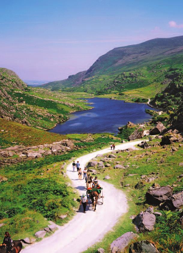 The counties of and Kerry are part of the Gaeltacht, the country s Irish-speaking areas, where the locals resolutely preserve their traditions.