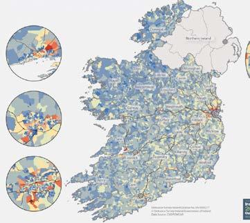 Figure 4-6: Locations of Jobs by Small Area, 2011 Galway City Limerick