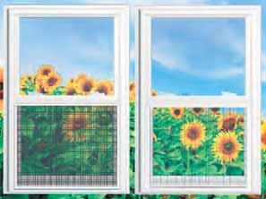 All Idea Series screens use BetterVue mesh, which is ideal for windows where the focus is on the view.