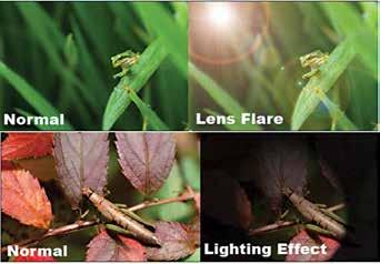 25-35 شکل Lense Flare فیلتر 25-11-3 نور انعكاس جلوهي يك و ميكند شبيهسازي را دوربين لنز درون به شده تابيده نور بازتاب فيلتر اين است.