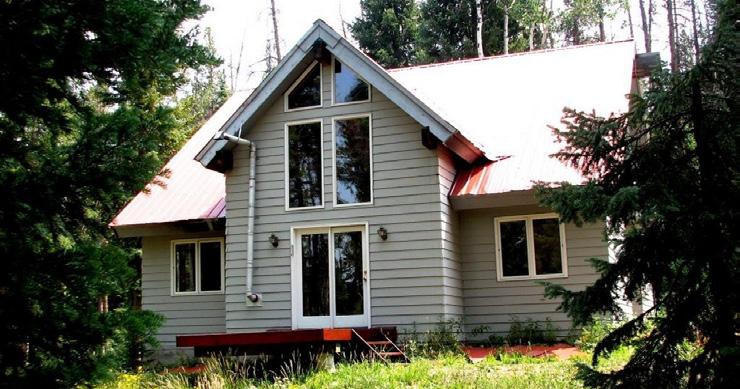 the woods, adjoins Nat l Forest. $439,000 # 1 3 9 9 7 0 0.