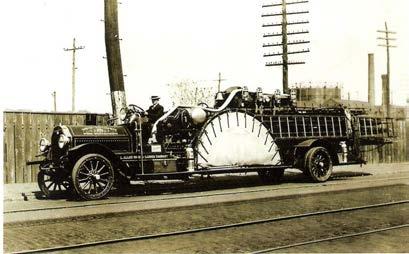 , City of, Fire Dept 1914 1916 booster 60 ground ladders dept has no photo 1914-1919 C.L.Ockford Hose Co.