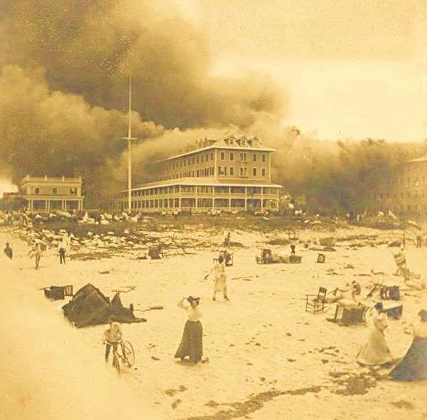 In 1903, the Breakers burned down to the ground,