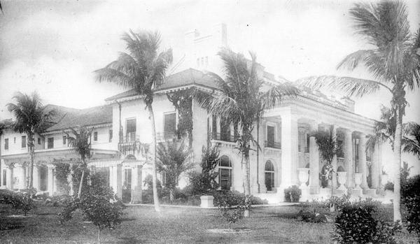 In 1902 Henry Flagler built the first Luxury Home in Palm Beach,
