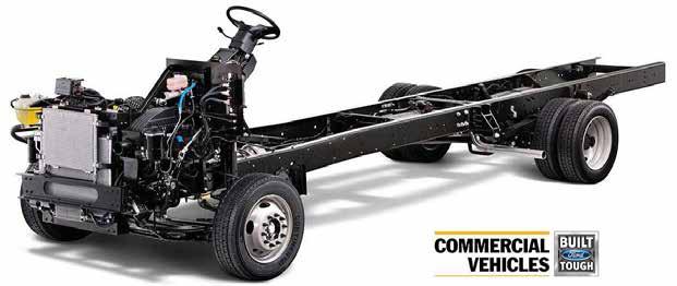 handling characteristics. Maneuverability and parking are enhanced by a 50 degree wheel cut capability and a large, 17.