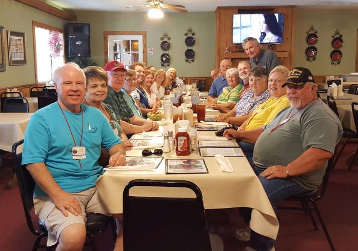 We had a lot of good food while there. Kathie everyone loved your "homemade" potato salad and commented how good it was. After dinner, we played dominos and Hand & Foot.