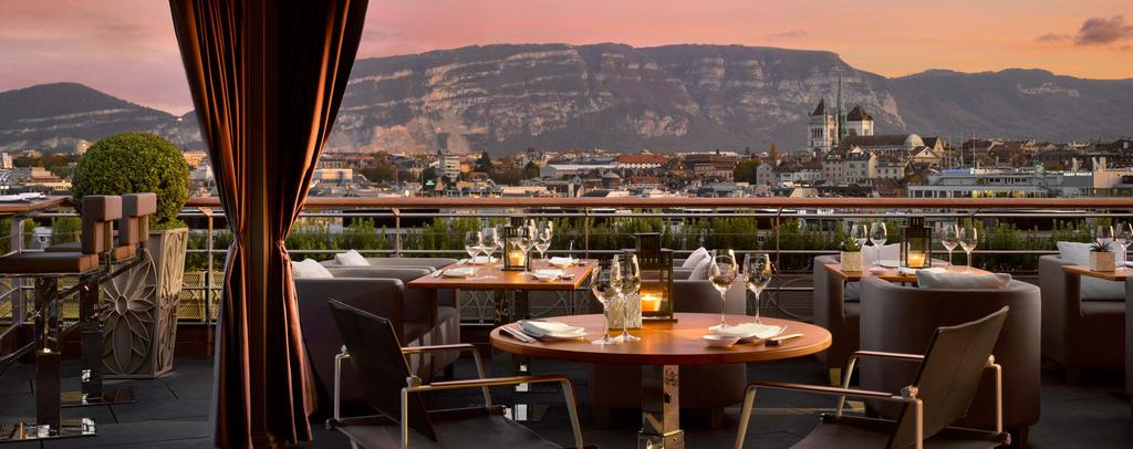 Crowning the Hotel, our rooftop Izumi restaurant presents a Japanese-fusion concept with