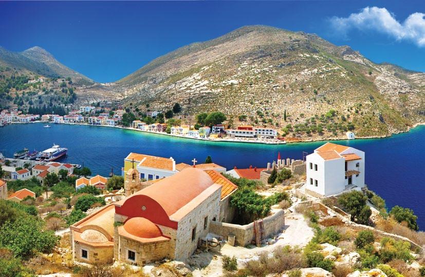 Exploring the Dodecanese islands The name Dodecanese comes from the Greek words Dodeka Nissia which means twelve islands. In fact, these are 27.