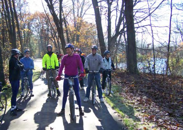The same outdoor recreation activities that park users generally participate in outside the parks are also the activities most engaged in the GCPRC parks.