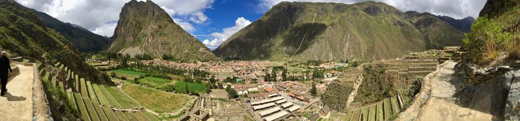 DAY 4: SACRED VALLEY OF THE INCAS - OLLANTAYTAMBO Waking up among the gods, we will spend our morning visiting the archeological