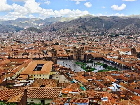 Known to the Incas as the "Birthplace of the Rainbow," the old town of Chincheros is a small Andean Indian