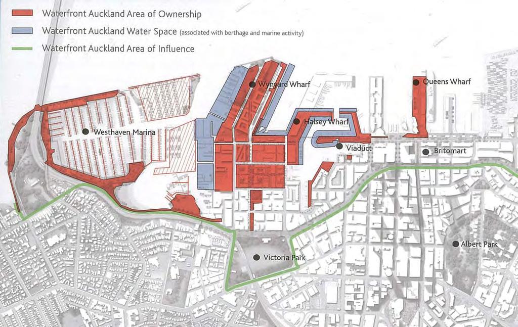 0 Introduction Realising Auckland s Waterfront Potential 4 Relationship to the Operative District Plan and Proposed Unitary Plan The Wynyard Quarter: Urban Design Background Information 2010 provides