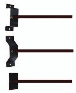 One-Way 301-20 Two-Way 302-20 BannerSaver Fiberglass brackets are the world s only patented wind-spilling