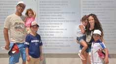 Friends Worldwide Raquel and Alberto Cohen and their children visited Yad Vashem on 3 July.