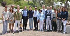 ARGENTINA During their visit to Yad Vashem on 21 July, Dalia (left) and Sergio Starosielski (right) were joined by