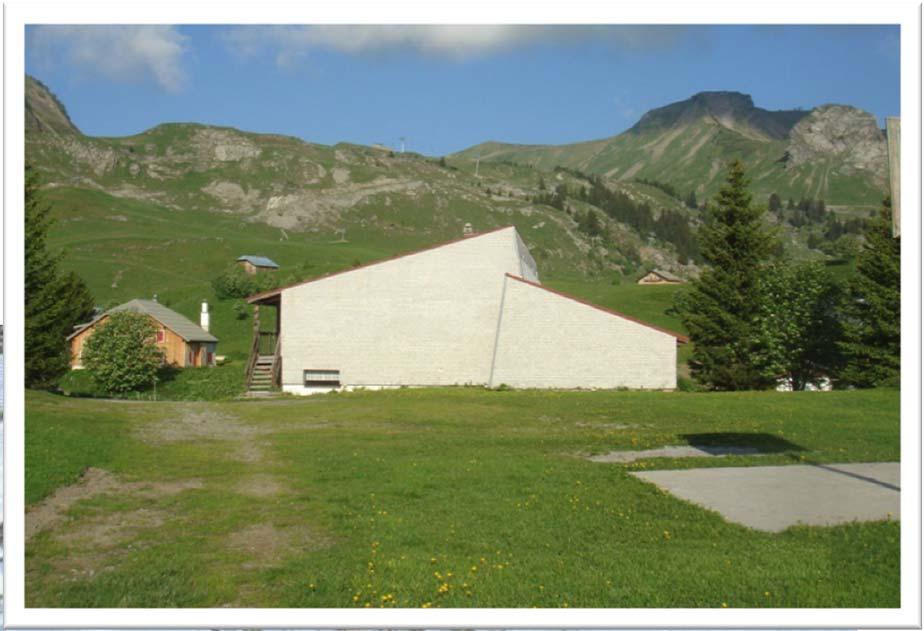 Village of Praz de Lys NEW RECEPTION AND ENTRANCE Currently there is no reception area or main