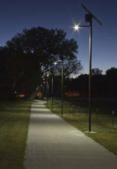 by other people and trail users by locating routes through well-used, lit public spaces; Provide escape routes from isolated areas at regular intervals; Design adequate sight lines and sight
