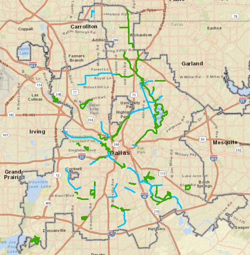Funded Trails Funded Trails: 48 miles Completed Trails Funded Trails Pending Design: 9 miles In