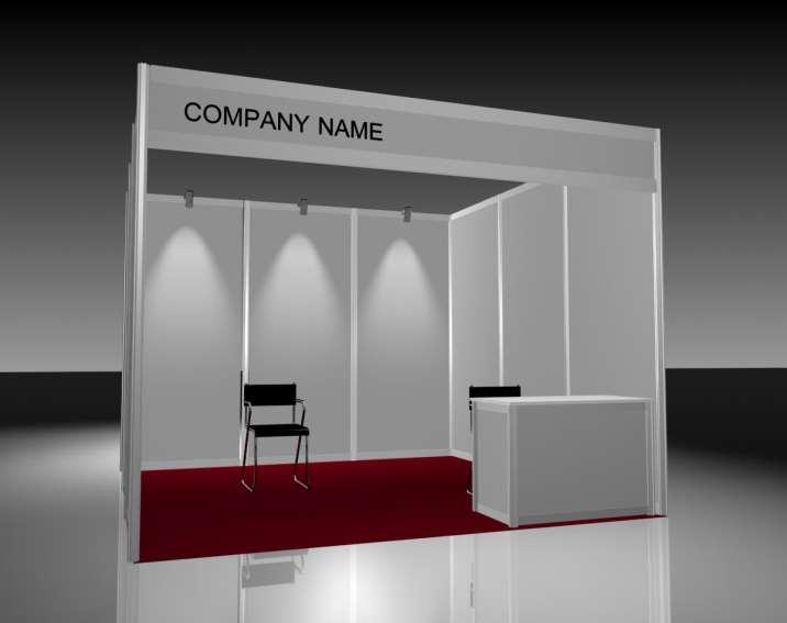 GENERAL STANDARD SHELL SCHEME STALL Stall Dimensions: Single Stall 3M x 3M Double Stall 6M x 3M Standard Shell Scheme Booth (3mX3m): *Indicative pic only, furniture package as