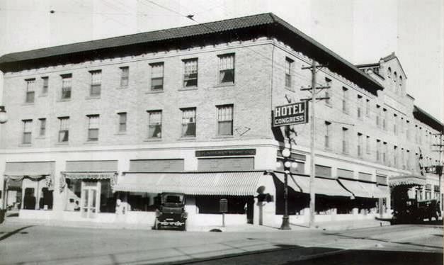 The Hotel Congress Fire and the Capture of John Dillinger In 1934 the Hotel Congress suffered a devastating fire.