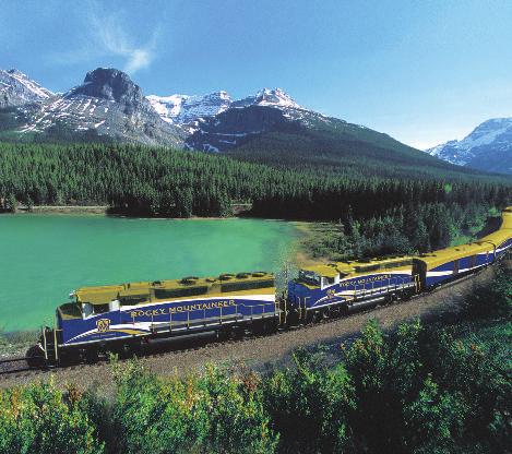 N Victoria Seattle Hope Coach Kamloops Rail Banff Calgary WEST COAST EXPLORER 5 DAYS, 4 NIGHTS GUIDED RAIL & COACH TOUR TOUR ITINERARY Day 1 ( to Kamloops - by Rocky Mountaineer Rail) Journey through