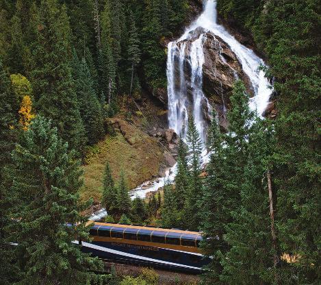 Day 2 ( to Banff - by Coach) Spend the day discovering the many beautiful highlights along the famous Icefields Parkway. Visit Maligne Canyon, Athabasca Falls, Peyto Lake, and Bow Lake.