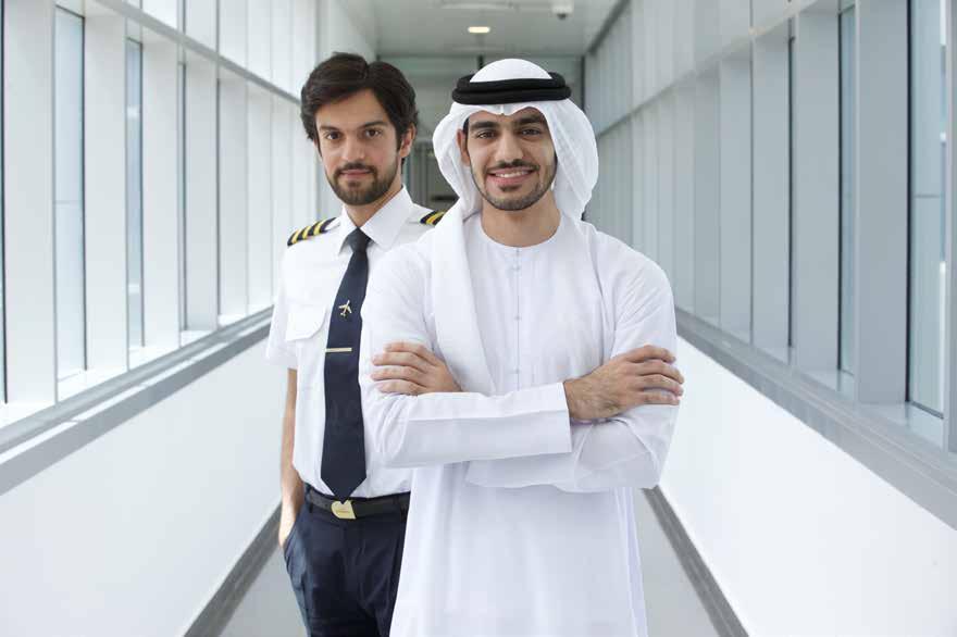 APR 217 OUR PEOPLE The success of the Etihad Aviation Group (EAG), its entities and airline partners will continue to be driven by its people, and the ability to source, develop, engage and deliver a
