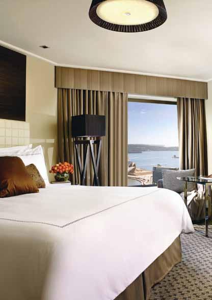And if you really want to pamper yourself, Premier Opera View rooms (which are the equivalent of a Junior Suite) are also available. See page 97 for prices and full details.
