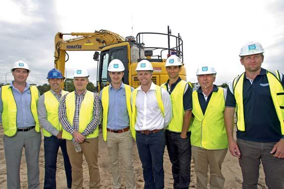 Town Centre a first for Casuarina HUTCHIES has started work on the Casuarina Town Centre for CVS Lane Capital Partners and Consolidated Property Group.