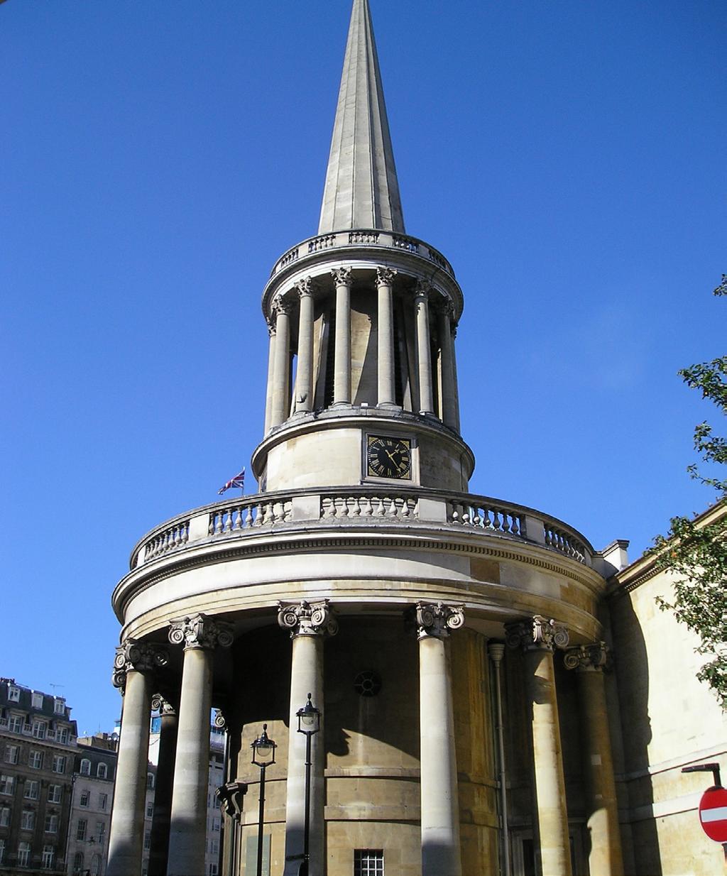 Day 7: Sunday 2 - Today we will attend church at All Souls, Langham Place, in central London. A walk through St James s Park to see Buckingham Palace will follow.