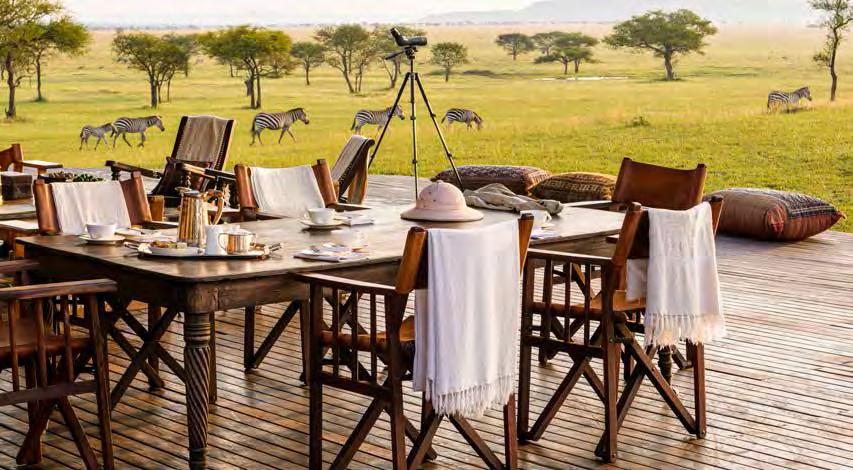 Sabora Camp, Tanzania To view the animals you don t have to live like them These wise words were spoken in the seventies by Mike Rattray, who pioneered upscale accommodations in safari country, when