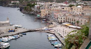Day Tour Lipari And Volcano* The first tour stop is Vulcano with overlook on Grotta del Cavallo