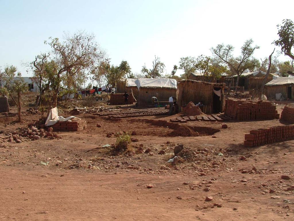 Mud Brick Houses at Sheraro Camp