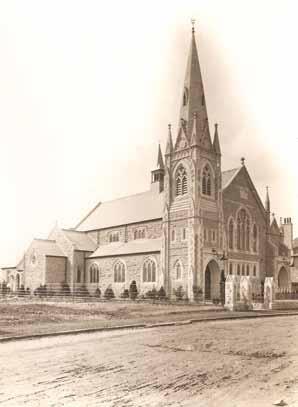 52 Sevenoaks Methodist church. This photograph was taken just after the building was completed in 1904. It stands at the top of The Drive, a road newly made on the old St Botolph s estate.