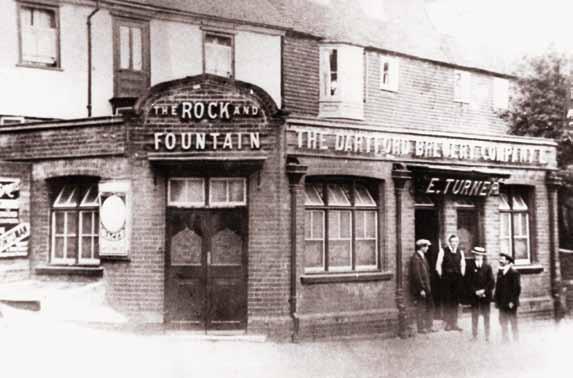 62 Rock and Fountain pub. The Rock and Fountain on Tubs Hill, which closed in 1959, was a doss house where travellers could have a night s lodging for a few pence.
