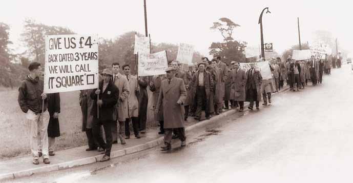 and the General Strike of 1926, inevitably included some union members in Sevenoaks. Union membership increased during the Second World War and peaked in the early 1980s, falling to 7.