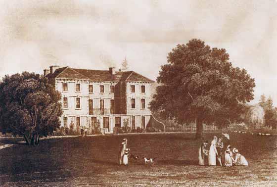 94 Wildernesse house c.1820. J.P. Neale drew many views of the seats of noblemen and gentlemen in Britain.