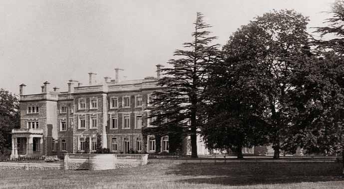 95 Wildernesse house, photographed after 1880.