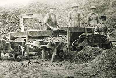 24 Women sorting coke at the Sevenoaks gas works, Otford Road c.1900. One of the most poignant photographs of Sevenoaks s past.