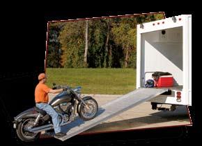 The non-skid surface allows you to safely unload your vehicles and equipment.