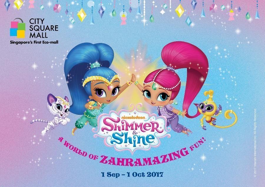 [FOR IMMEDIATE RELEASE] Step into a magical world with Nickelodeon s FIRST EVER Shimmer & Shine Live Show at City Square Mall This September school holidays, enjoy Zahramazing fun with enchanting