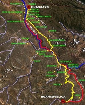 Huancayo Huancavelica Railroad CALLED Purpose: Comprehensive rehabilitation of the Huancayo-Huancavelica railroad.