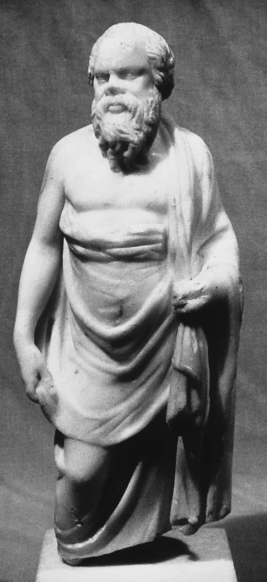 78 CHAPTER THREE: CLASSICAL GREEK CIVILIZATION Figure 3.12 Socrates. Ca. 200 B.C.E. 100 C.E. Ht. 10 1 2. British Museum.