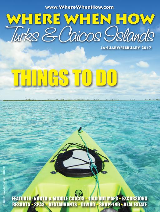 Where When How magazine is the only up-to-date, locally produced bi-monthly publication (since October 1994) designed exclusively for the Visitor to the Turks & Caicos Islands. Residents love us too!