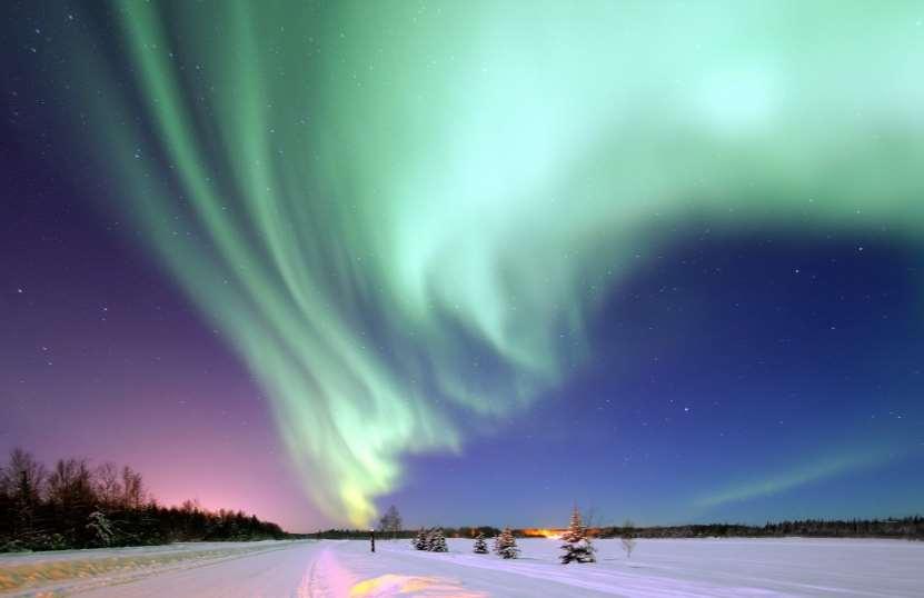 Each evening sit back and take in Mother Nature s ultimate show, the Aurora Borealis. Accommodations are at The Lodge at Black Rapids in a Lodge Room.