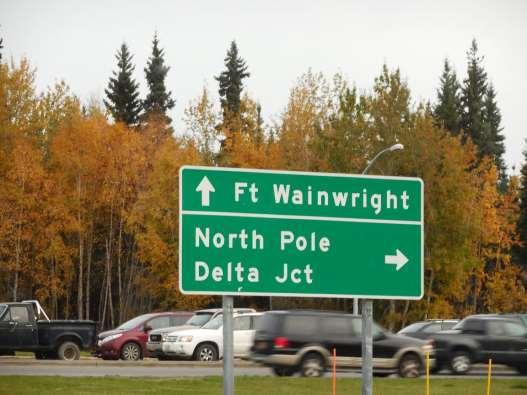 Alaska Day 11 - Fairbanks At Fairbanks we found out that there was a nearby town of North Pole (12 miles south).