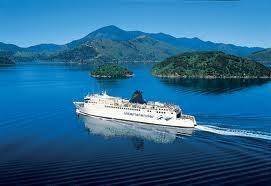 05am sailing may not allow foot passengers (only vehicles) Sail through picturesque Queen Charlotte Sound, viewing the stunning sheltered waterways, remote bays ad isolated holiday homes.